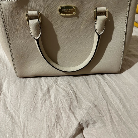 Michael Kors Ivory Satchel Bag - Picture 1 of 3